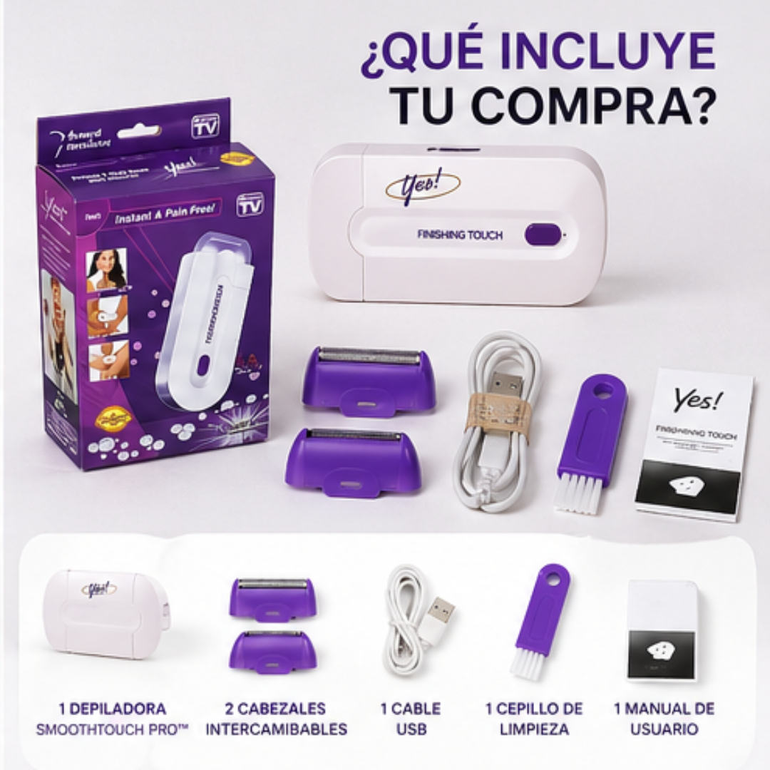 Depiladora Flash - Depilación sin dolor