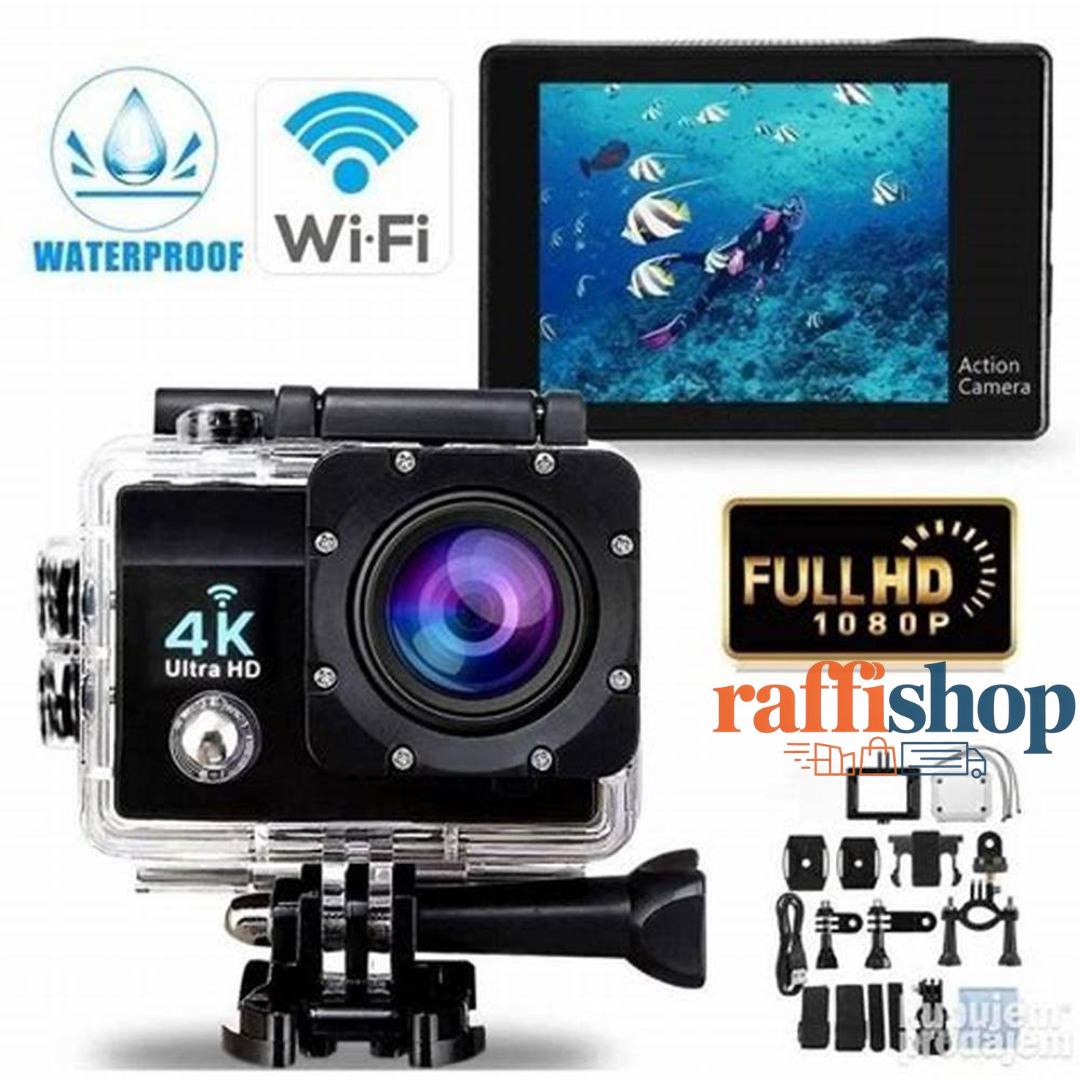 CamPro 4K WiFi – Cámara Deportiva Ultra HD
