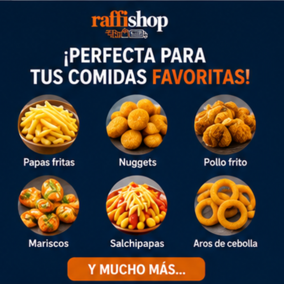Mini Freidora con Canastilla
