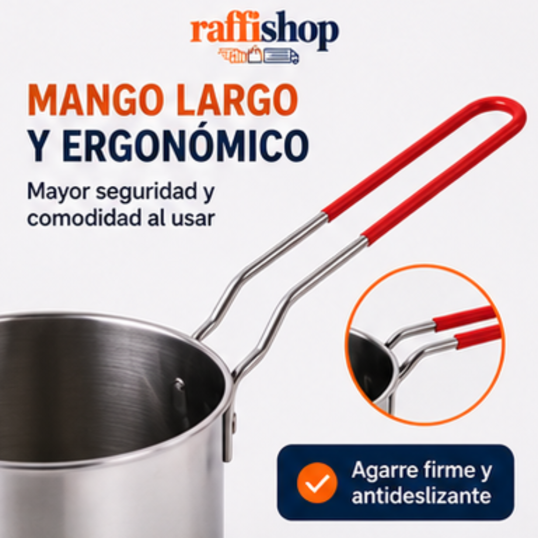 Mini Freidora con Canastilla