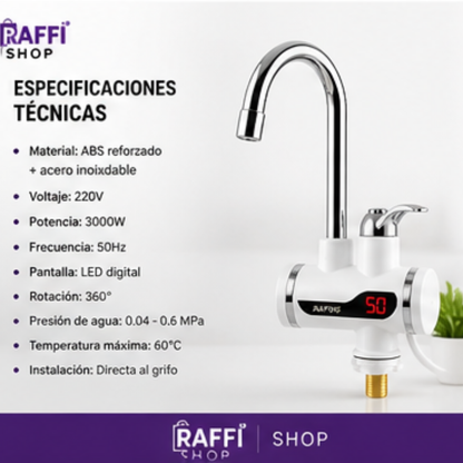 Grifo Calentador Inteligente